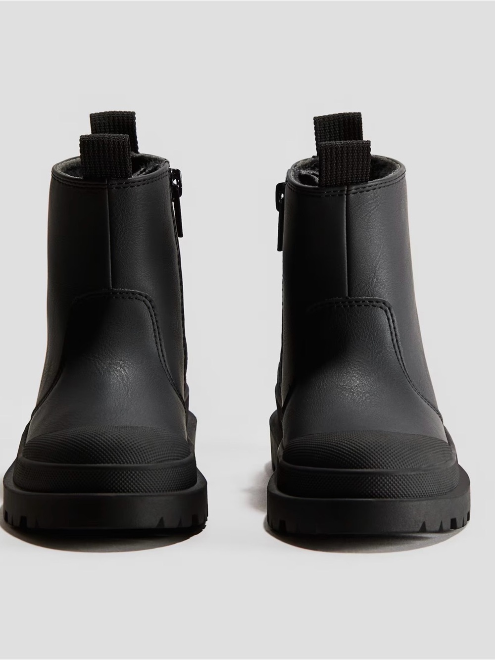 H&M Black Kid’s Chelsea-Style Rain Boots Size 12.5